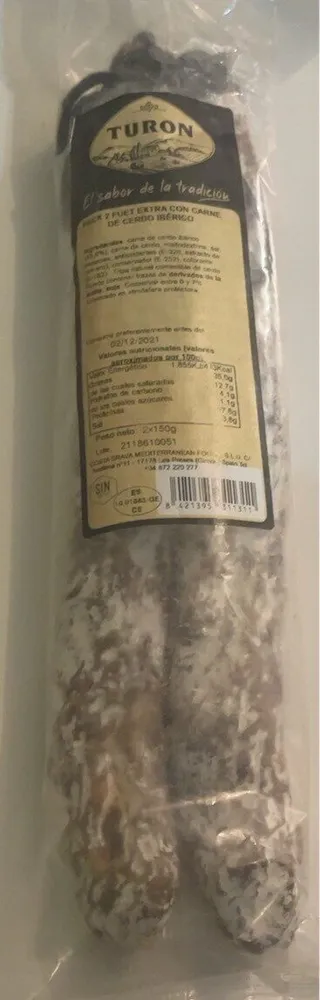 Fuet extra con carne