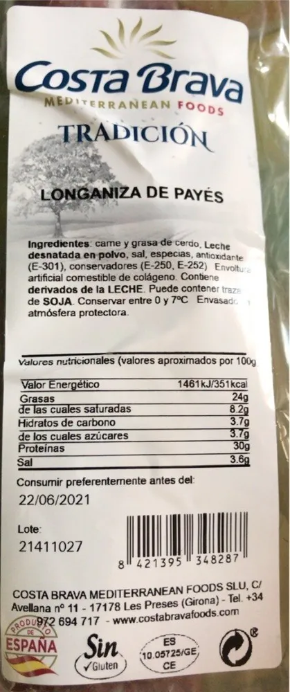 Longaniza Payes
