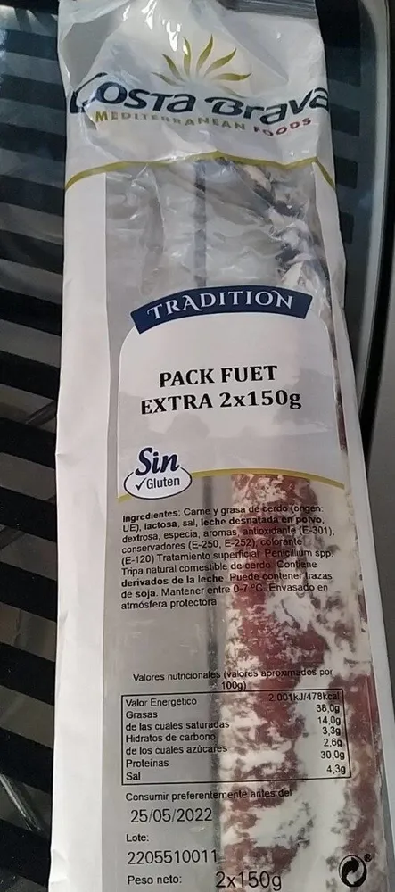 Pack fuet