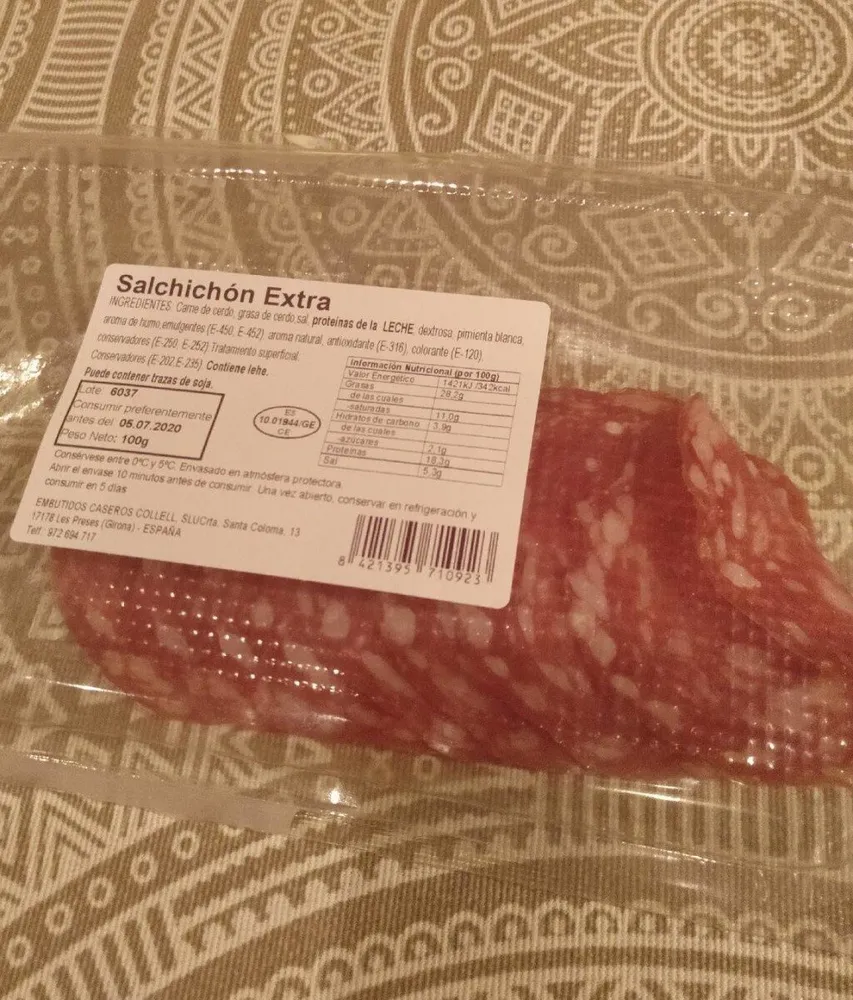 Salchichón extra