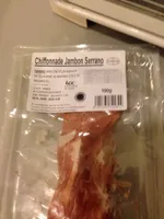 Chiffonade jambon serrano