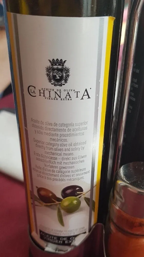Aceite de oliva virgen extra
