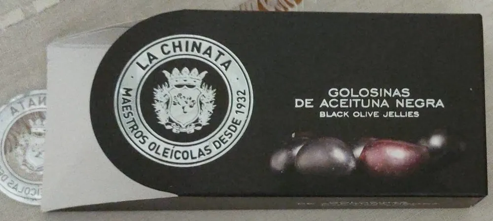 Golosinas de aceituna negra