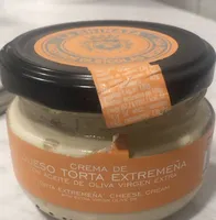 Crema de queso torta extremeña