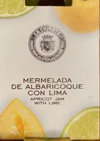 Mermelada albaricoque con lima