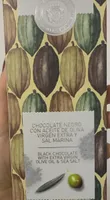 Chocolate negro con aceite de oliva virgen extra y sal marina