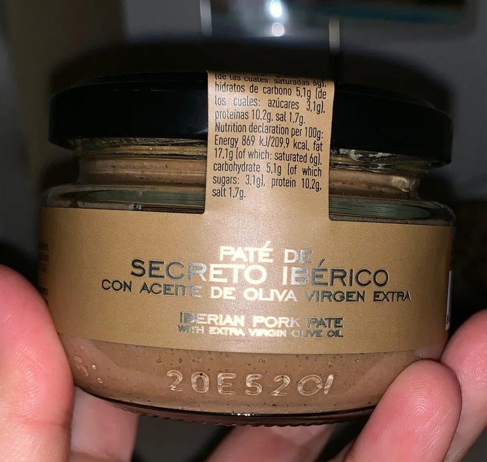 Paté de secreto ibérico