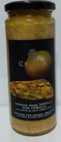 Patatas para tortilla con cebolla