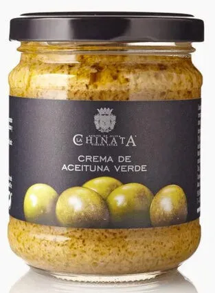 Crema de aceituna verde