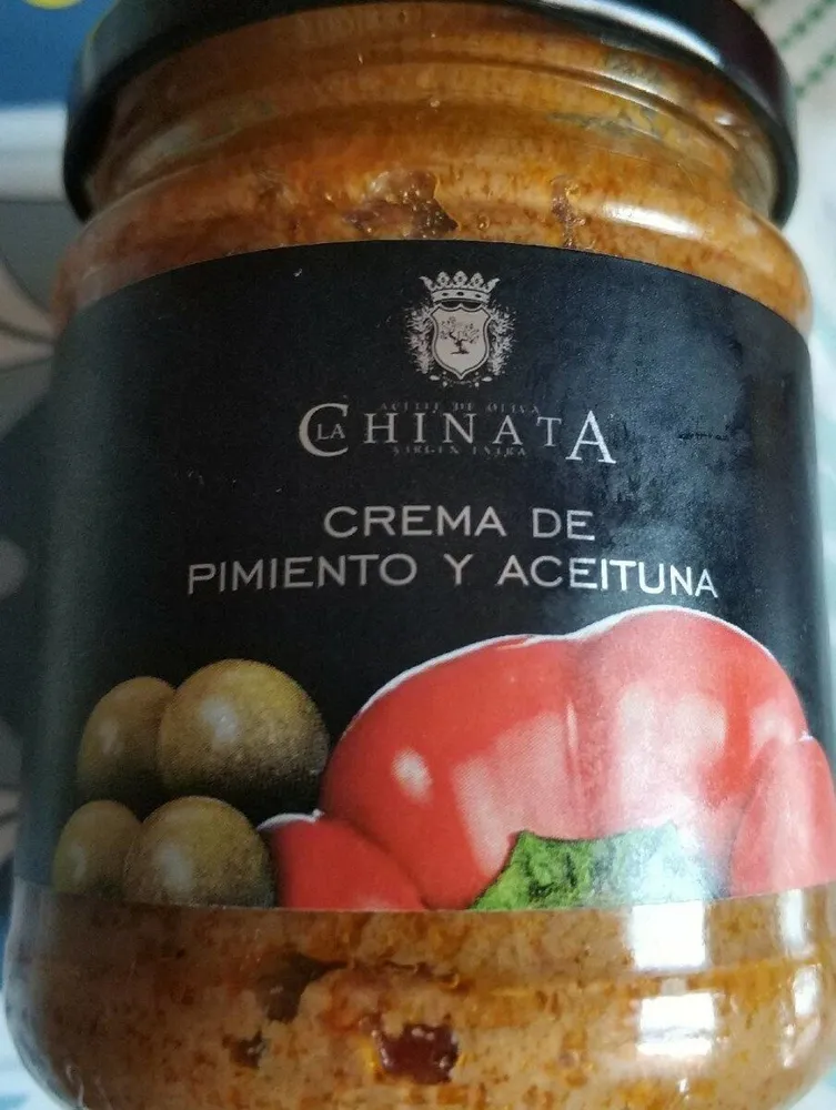 Crema de pimiento y aceituna