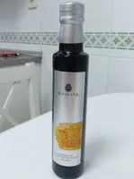 Condimento de vinagre balsámico con miel