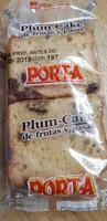 Plum-Cake de frutas y pasas