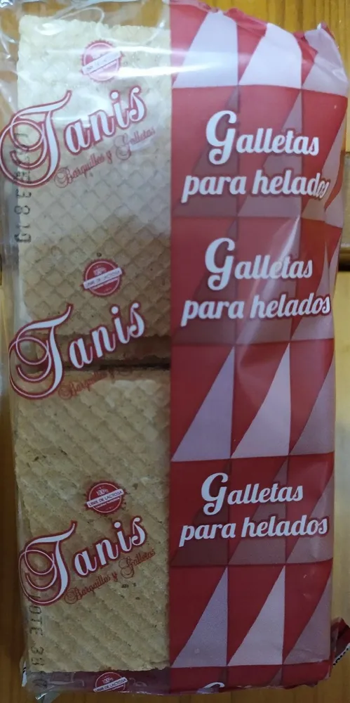 Galletas para helados