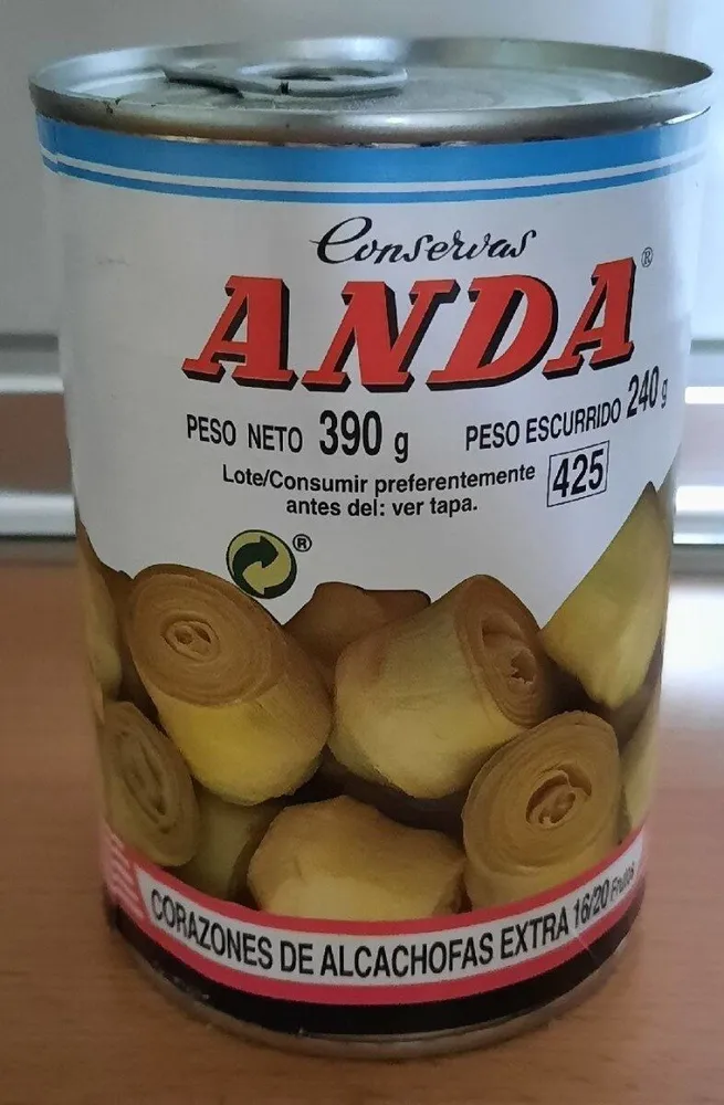 Corazones de alcachofa