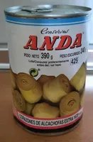 Corazones de alcachofa