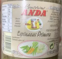 Espinacas primera