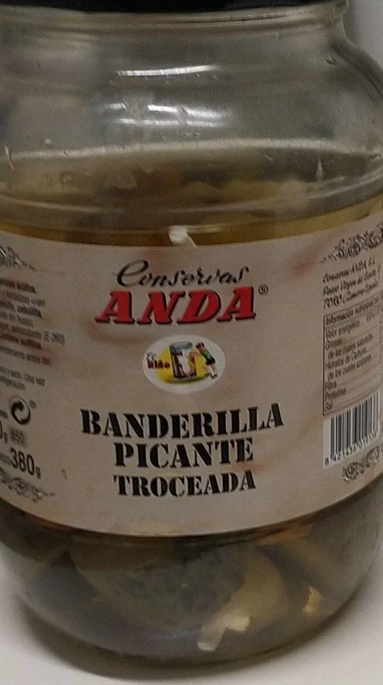 Banderilla picante troceada