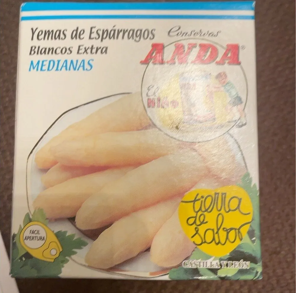 Yemas de esparragos