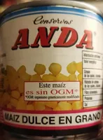 Maíz dulce grano