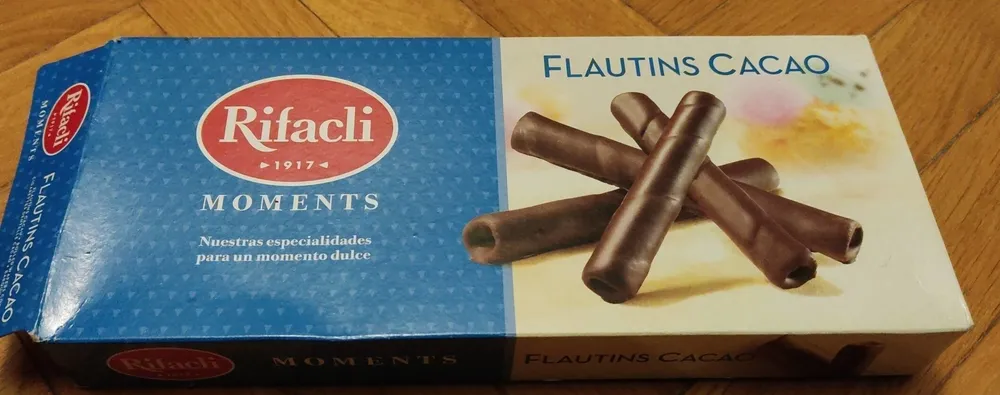 Flautins cacao