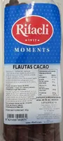 Flautas cacao