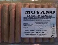 Barquillo vainilla