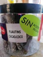Flautins cacao-coco