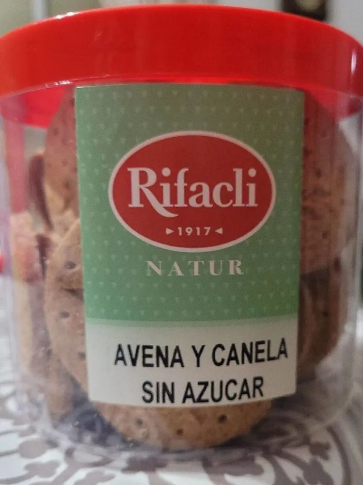 Galletas avena y canela sin azúcar