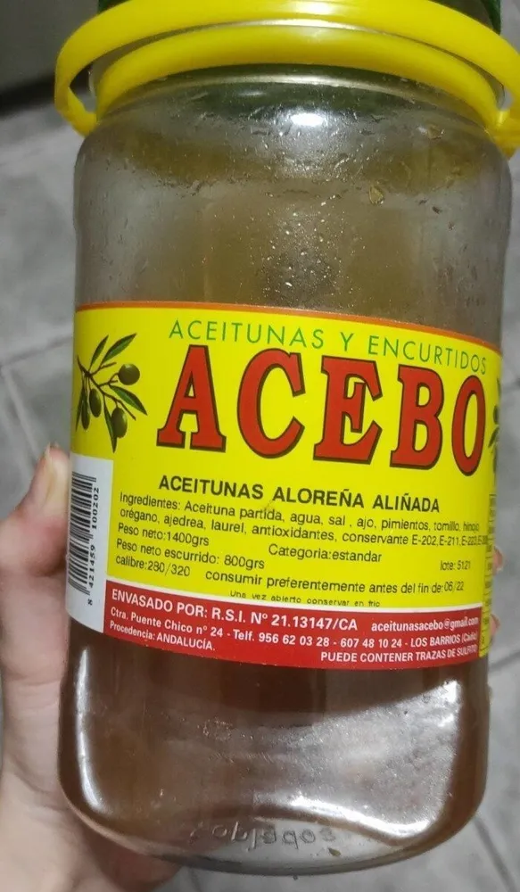 Aceitunas Aloreña Aliñada