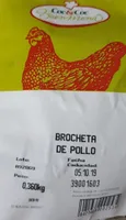 Brocheta de Pollo con Pimiento