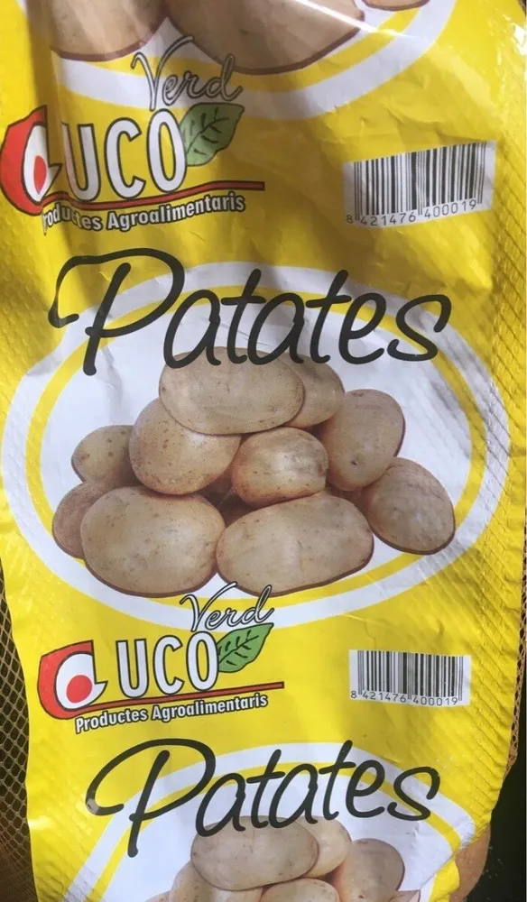 Patata cuco verd