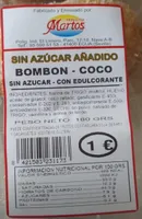 Bombón - coco