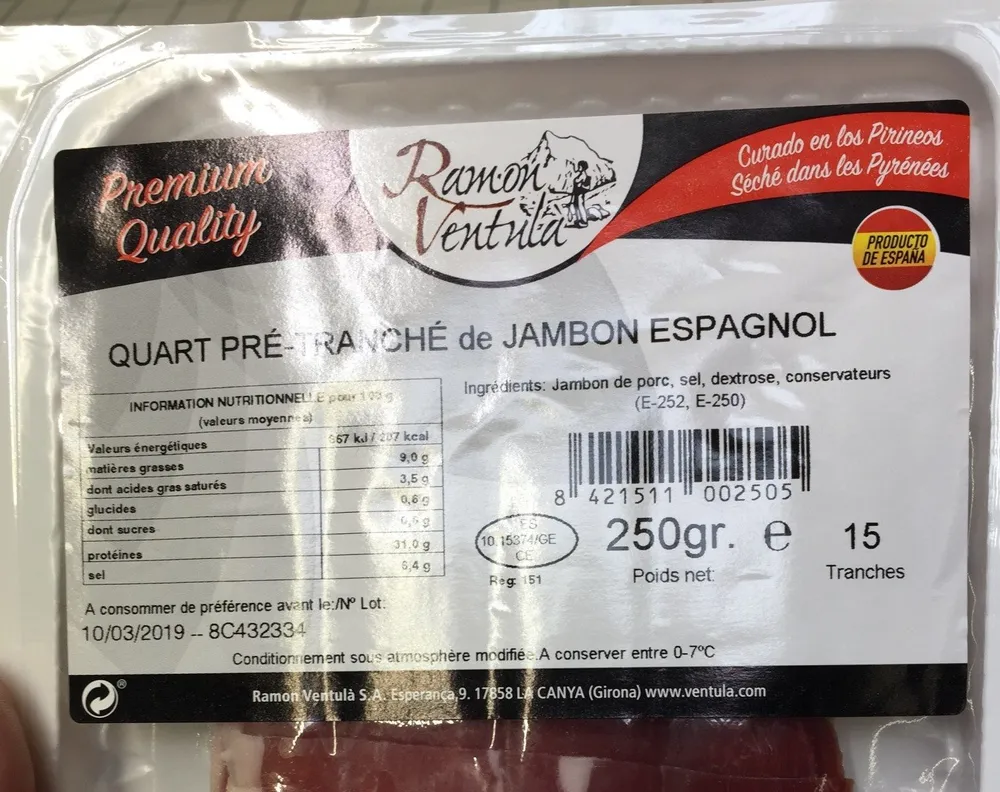 Jambon espagnol