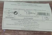 Jamón curado