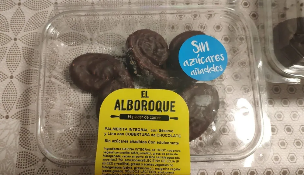 Palmeritas chocolate