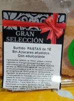 Surtido de pastas de te