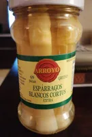 Espárragos blancos cortos