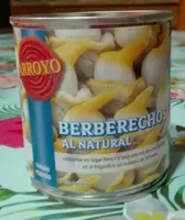 Berberechos al natural
