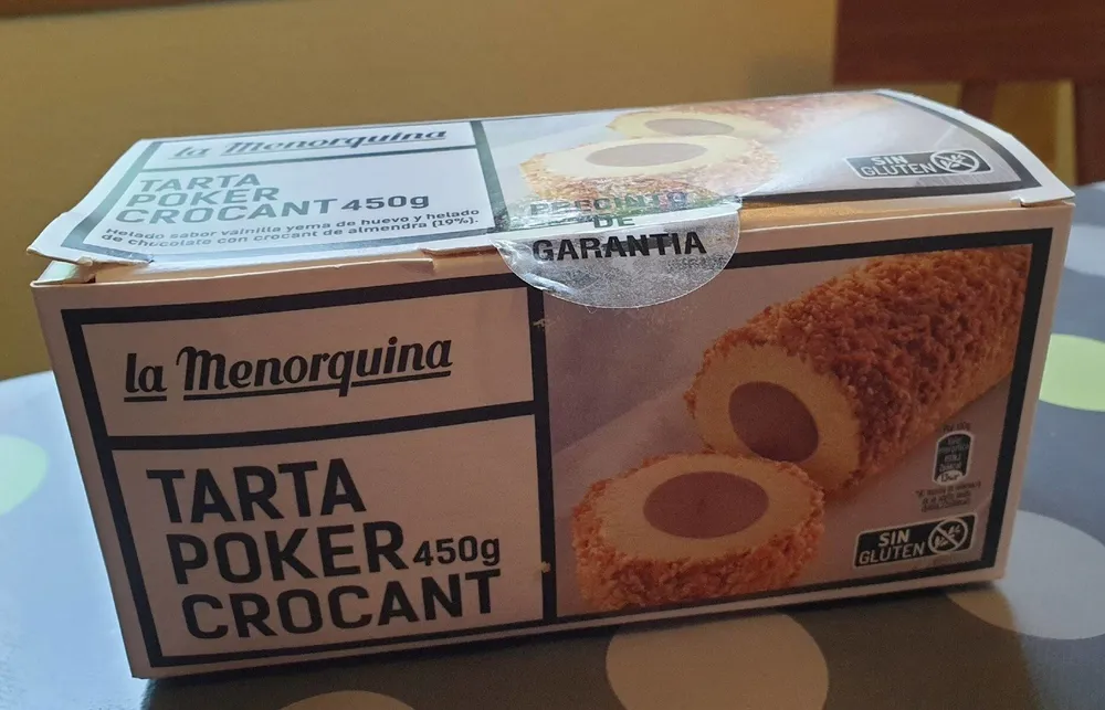 Tarta Poker Crocant
