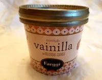 Helado de Vainilla con Cookies