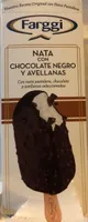Helado de chocolate y avellanas