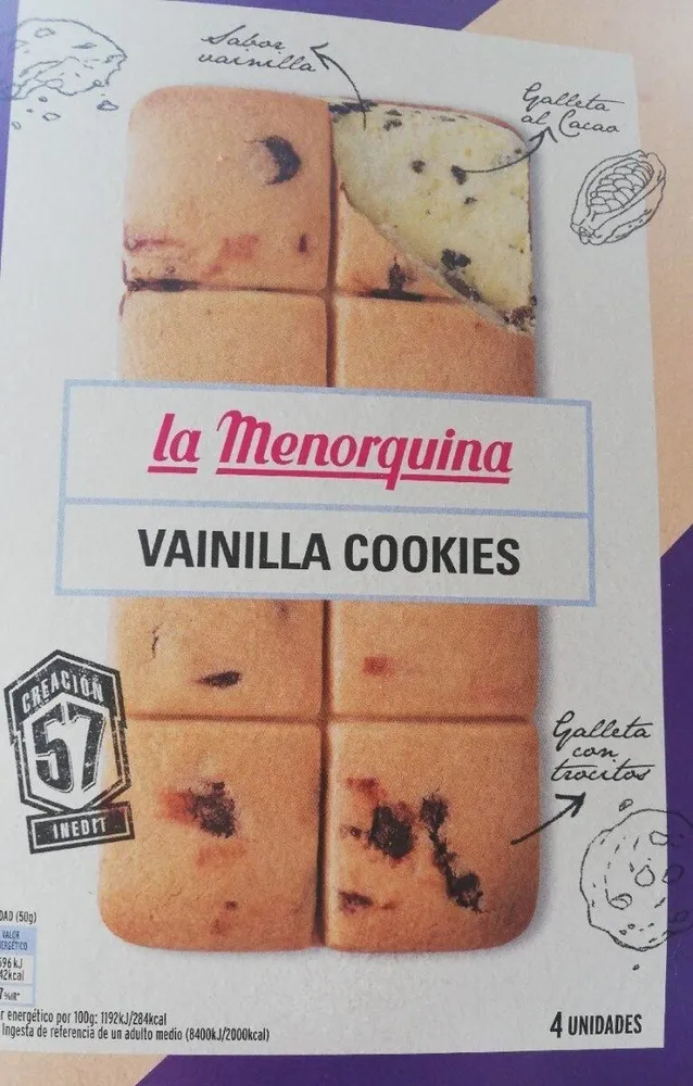 La menorquina vanille cookies