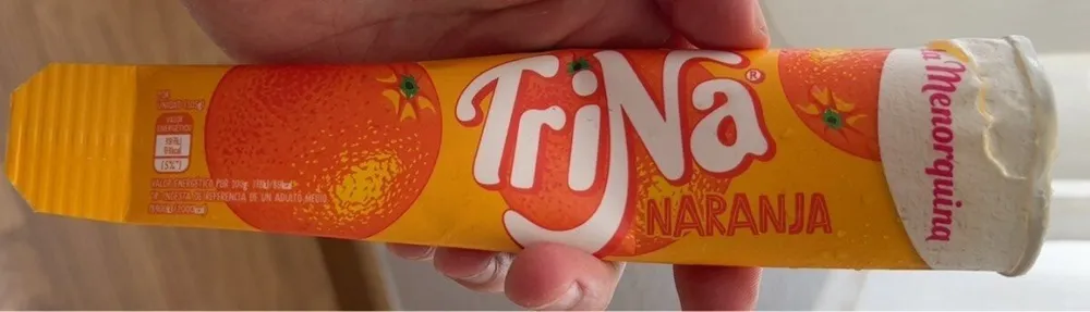 Helado Trina de Naranja