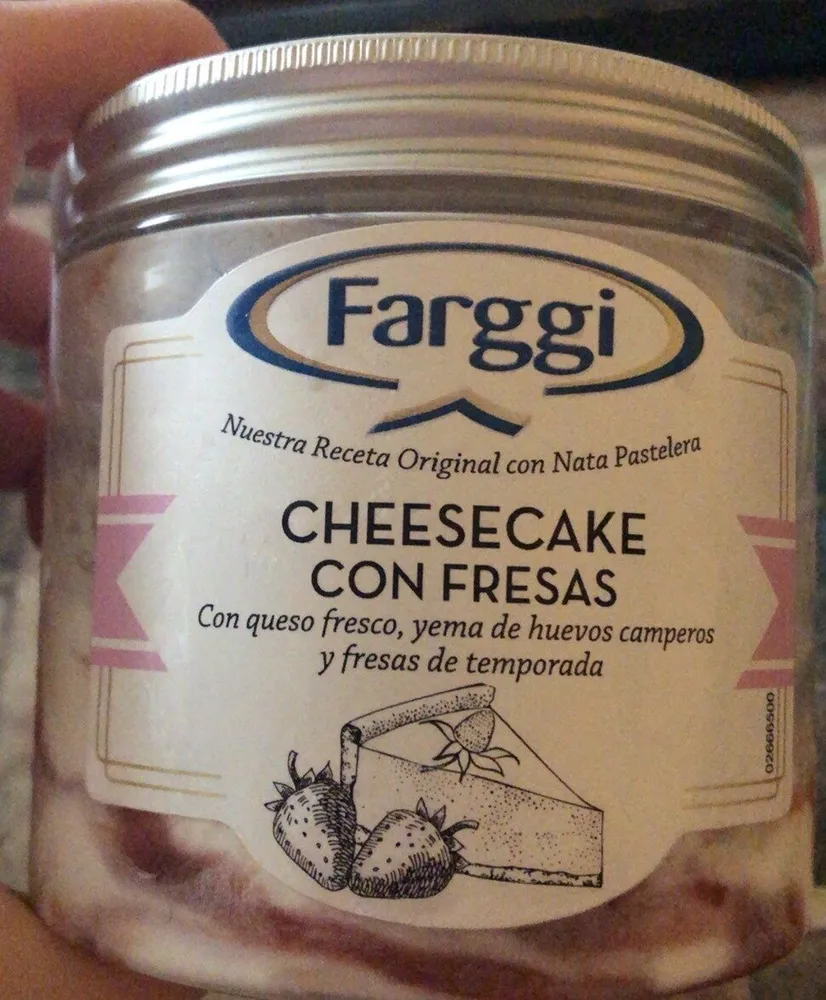 Cheesecake con fresas