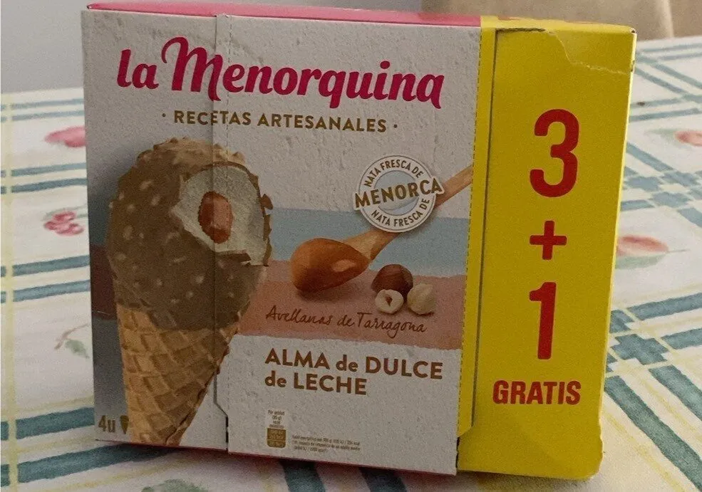 Helados alma de dulce de leche