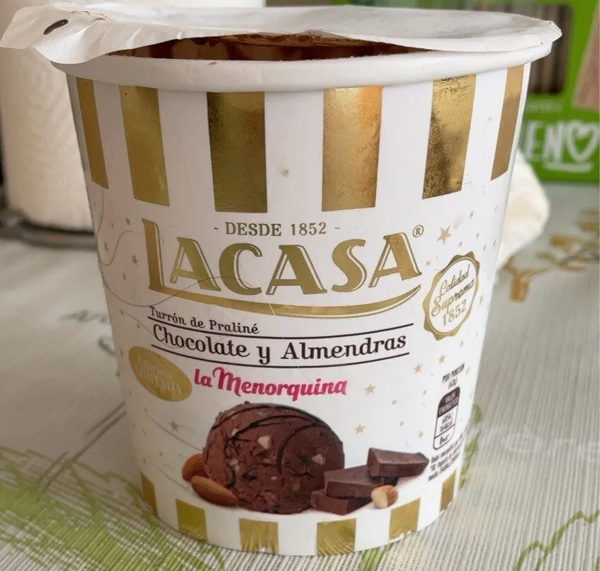 Chocolate y almemdra