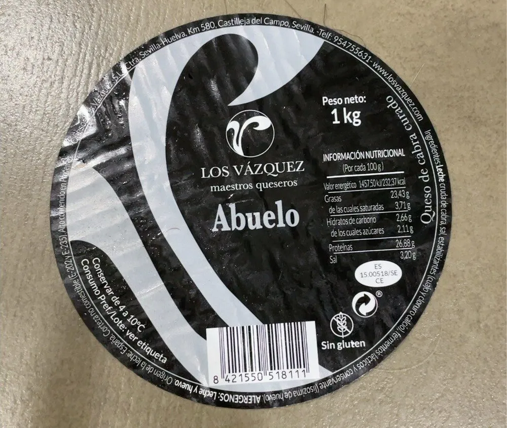Queso curado el abuelo