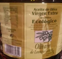 Aceite de oliva virgen extra de cultivo ecológico