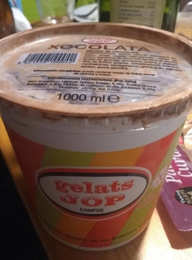 Helado de Chocolate