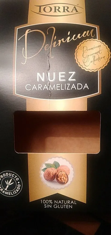 Nuez caramelizada Delirium